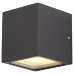 SLV 232535 Sitra Cube Outdoor Wall Light LED GX53 Anthracite 18W