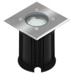 Smartwares 01.586.20 Outdoor Recessed Light GU10 LED 3W 230lm 2700K Silver