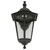 Smartwares 10.009.09 Classico Outdoor Wall Light Aluminium/Glass Black