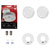 Smartwares 10.048.28 Smoke Detector 2-Piece Set Battery-Powered 85dB Alarm