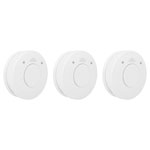 Smartwares FSM-12503 Smoke Detector 3-Pack 85dB 10-Year Battery
