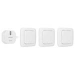 Smartwares SH4-99567 Wireless Wall Switch Set FSK 433 MHz 3 Switches