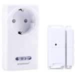 Smartwares SH5-SET-KHC Smart Home Wireless Socket Set with Magnetic Contact