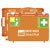 Sohngen 0350108 First Aid Case 310x130x210mm Orange with Burn Kit