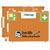 Sohngen 0367003 First-Aid Case Advocat Orange DIN 13157 Plaster Dispenser