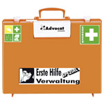 Sohngen 0367004 Advocat First Aid Case Orange Plaster Dispenser DIN 13157