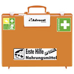 Sohngen 0367006 First Aid Case DIN 13157 Orange with Plaster Dispenser