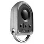 Somfy 1870879 KeyGo RTS 4-Channel Wireless Remote 30m Range Keychain-Friendly