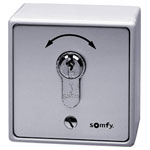 Somfy 1871148 Door Opener Key Switch Flush/Surface Mount Plastic Housing
