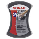 Sonax 428000 Multi-Sponge 2-Sided Soft & Harsh Surfaces for Vehicle Cleaning