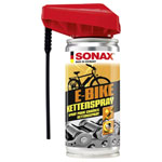 Sonax 872100 Chain Spray Lubricant 100ml Protects E-Bike Chains & Contacts