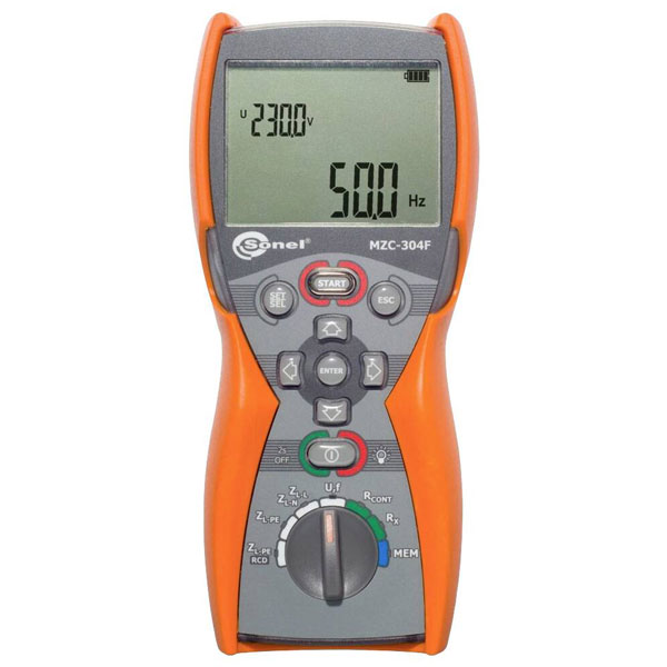 Sonel WMDEMZC304 MZC-304F Electric Tester Small Handy Loop Impedan...