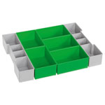 Sortimo 6000010094 LB102 Tray 13-Piece for L-BOXX102 Grey/Green
