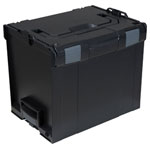 Sortimo 6100000308 L-BOXX 374 Toolbox ABS Black Robust Impact-Resistant