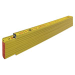 Stabila 1304 Folding Ruler Type 700: 2m Beech, Angle Scheme, Durable
