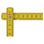 Stabila 1304 Folding Ruler Type 700: 2m Beech, Angle Scheme, Durable