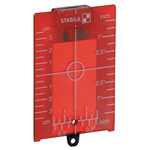 Stabila 16877 Target Plate with Magnetic Holder for Laser Alignment