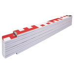 Stabila 17927 GEO 17927 Rule 2m Beech Wood Durable Metric Steel Joint