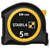 Stabila 19568 BM 100 Tape Measure 5m ABS Grip Shock-Absorbing Compact Design
