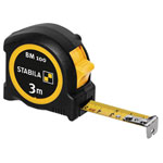 Stabila 19570 BM 100 Tape 3m Durable ABS, Easy-Read, Break-Proof Casing