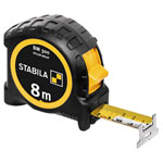 Stabila 19574 BM 300 Tape Measure 8m ABS Sturdy, Comfortable, Easy-Read