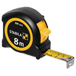 Stabila 19581 BM 100 Tape Measure 8m, Break-Proof Y-frame, Steel Tape