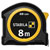 Stabila 19581 BM 100 Tape Measure 8m, Break-Proof Y-frame, Steel Tape