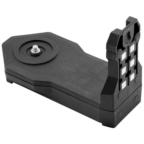Stabila 19815 Adapter: Wall/Ceiling, 1/4"/5/8" Thread, Magnet, Las...