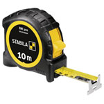 Stabila 19843 BM 300 Tape Measure 10m, Durable, Easy-Read, Secure Hook