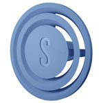 Stadler Form A-139 Blue Rosewood Fragrance Pin, Floral, Oriental Scent