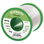 Stannol 580101 HF34 Solder Lead-Free Sn993Cu07 1mm Reel 1000g