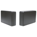 Strapubox 2006SW Enclosure ABS Black Universal 1Piece