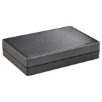 Strapubox 2007SW EU Casing ABS Black For 100x160mm Euro Plates