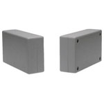 Strapubox 2744GR Universal Enclosure ABS Grey 1 Piece