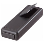 Strapubox 6094 Hand-held Case 135x44x24 Black ABS Plastic & Battery Compartment