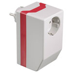 Strapubox SG 1022-GY Connector Housing 121x66x55mm Plastic Grey Euro-plug