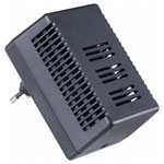 Strapubox SG 951 Connector Housing 95x63x49mm ABS Black Ventilated Euro-plug