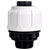T.I.P. 30967 Extractor Hose Connector 38mm Plastic Compression Fitting