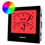 TDE Instruments DPM72-MPPV Process Display: Multi-functional with RGB Display