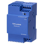 TDK-Lambda DRL60-12-1 DRL Rail PSU 12V 4.5A 54W Rail mounted fits narrow spaces