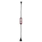 Testboy TV435 Test lead adapter PG Plug-PG Connector Red 1 piece