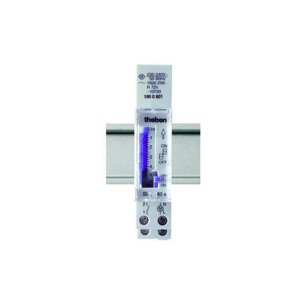 Theben 0176240 Timer Quartz-Controlled 1 Channel Day Program 230V