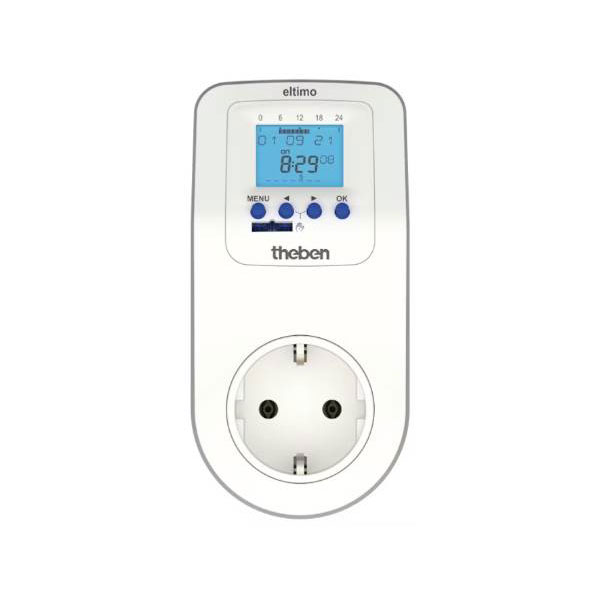 Theben 0200130 Digital Timer 7-Day Mode 2600W Backlit Display