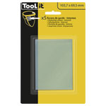 Toolit 043695 Welder's Hard Hat Spare Visors 5 Inner Discs MASTER 9-13 G