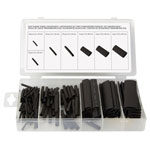 Toolland HAS07 Heatshrink Set Black Ideal for Vehicles & Workshops