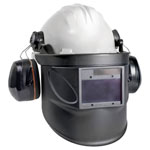 Toparc 080607 Welder's Hard Hat 3-Stage Protection Ultra-Light Noise Reduction