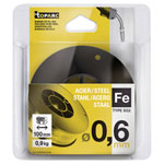 Toparc 086593 Solid Wire Coil Ø0.6mm 0.9kg for Gas Welding Carbon Steel