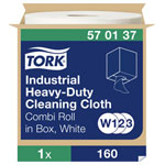 Tork 570137 Cleaning Tissue 1-Ply Extra Strong Industrial Wipes