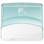 Tork 654000 Performance Towel Dispenser Plastic White/Turquoise Durable