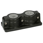 Trelleborg 105929 SCG 2 Screw Cable Grommet IP55 TPE Black 1piece